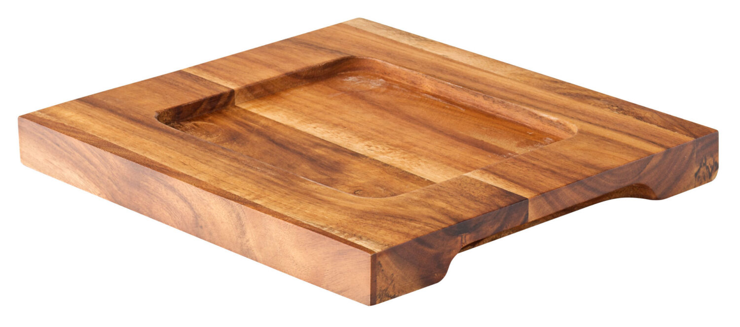Rectangular Wood Board 7 x 6.5" (18cm x 16cm) - Pack of 6