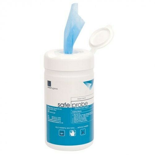 Safe Probe Food Temperature Thermometer Wipe