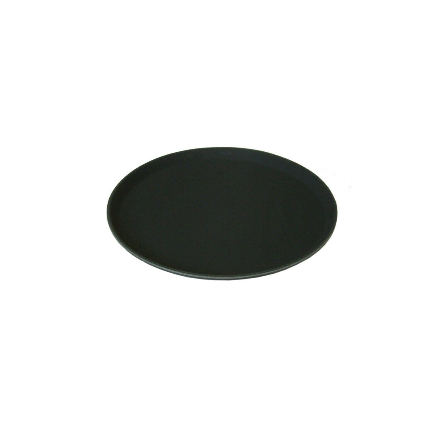 Round Non Slip Black Bar Tray  11"/14"/16"
