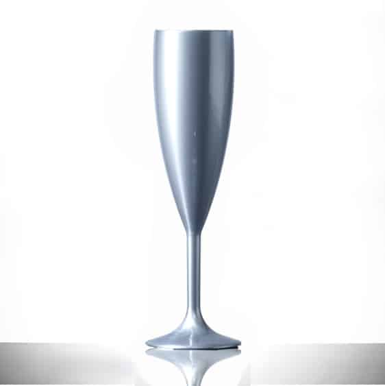 Elite Premium 6.6oz Flute Silver - Case of 12