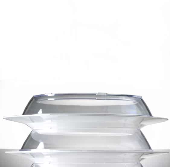 PC Plate Cover 22cm - Case of 12