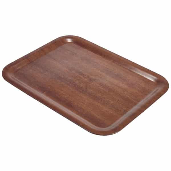 Non-Slip Darkwood Tray 46 x 34cm