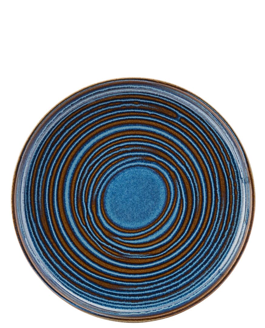 Santo Cobalt Coupe Plate 8.5" (22cm) - Box of 6