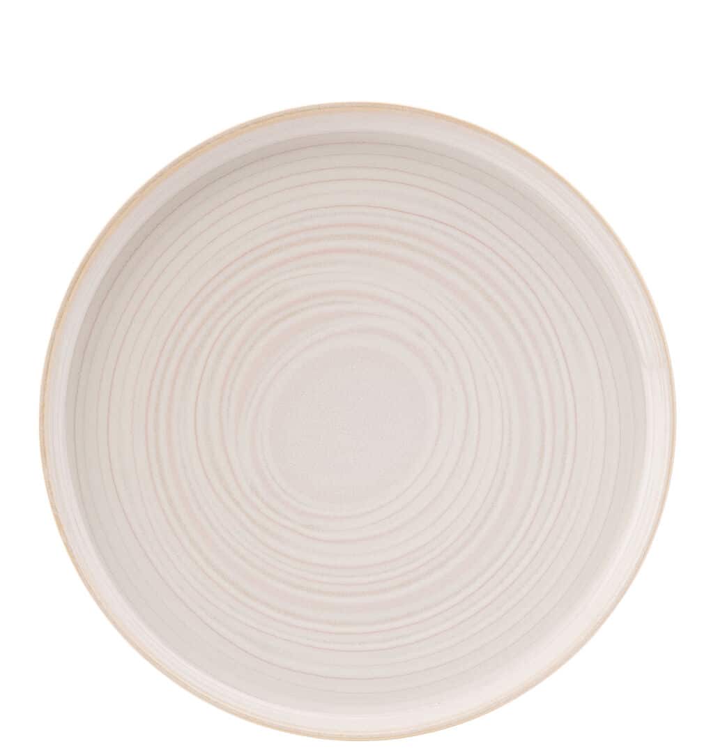 Santo Light Grey Coupe Plate 11" (28cm) - Box of 6