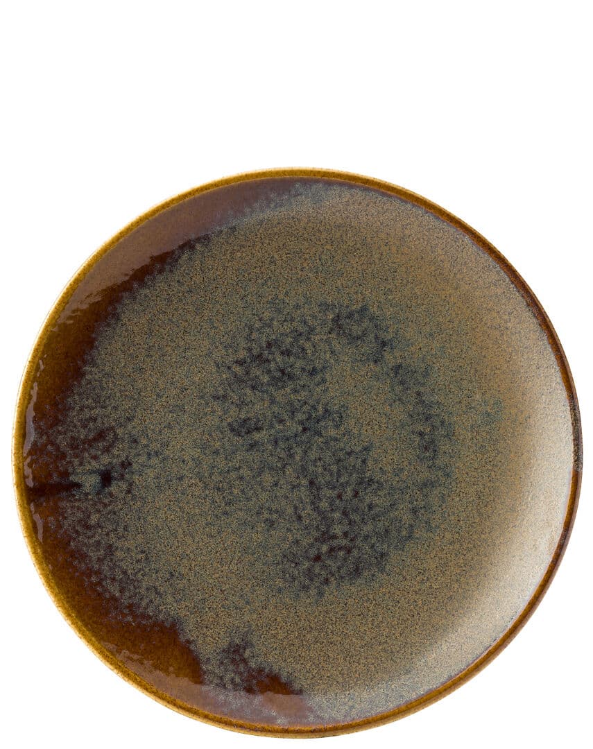 Murra Toffee Coupe Plate 9" (23cm) - Box of 6