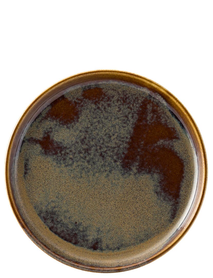 Murra Toffee Walled Plate 8.25" (21cm) - Box of 6