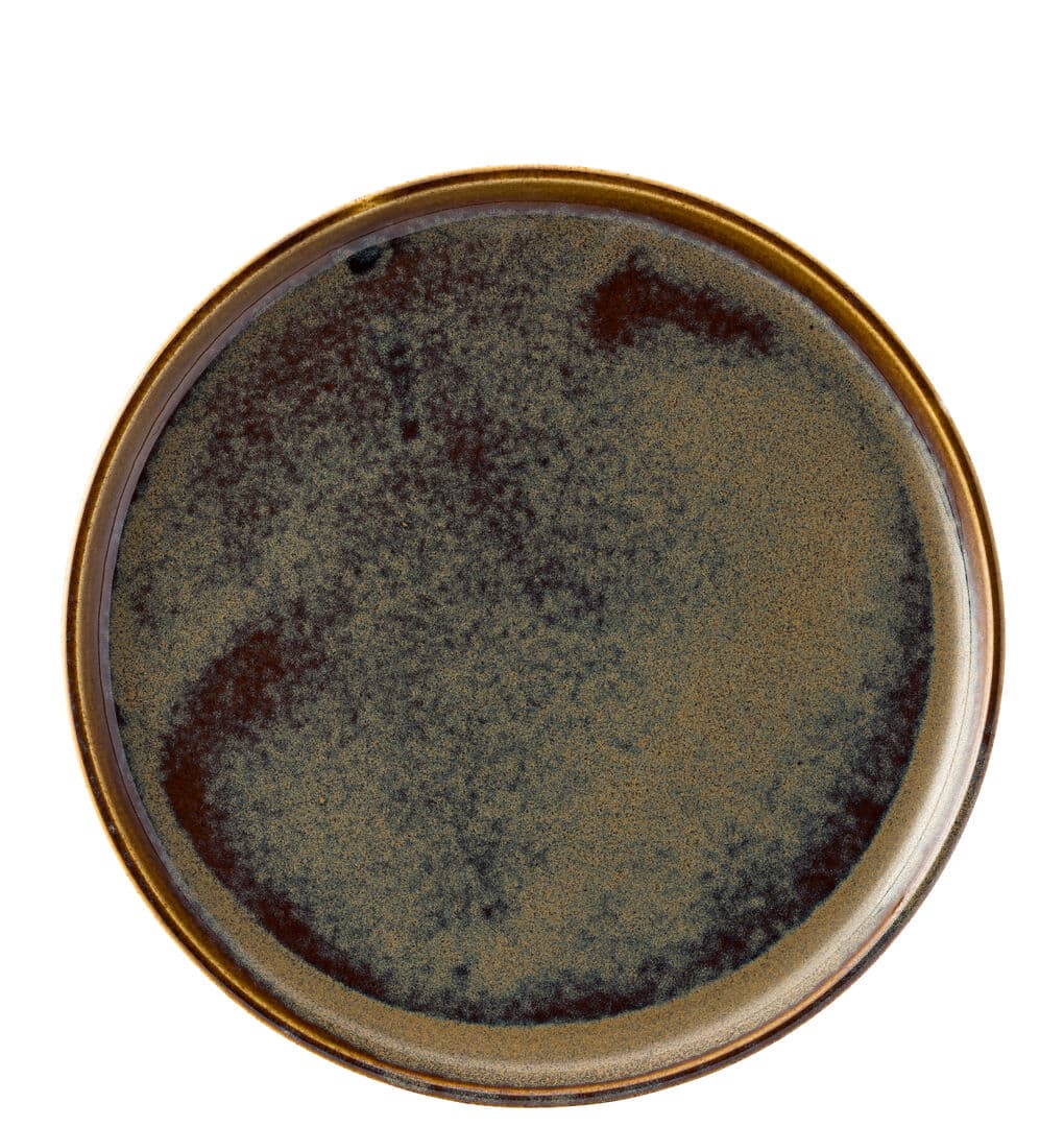 Murra Toffee Walled Plate 10.5" (27cm) - Box of 6