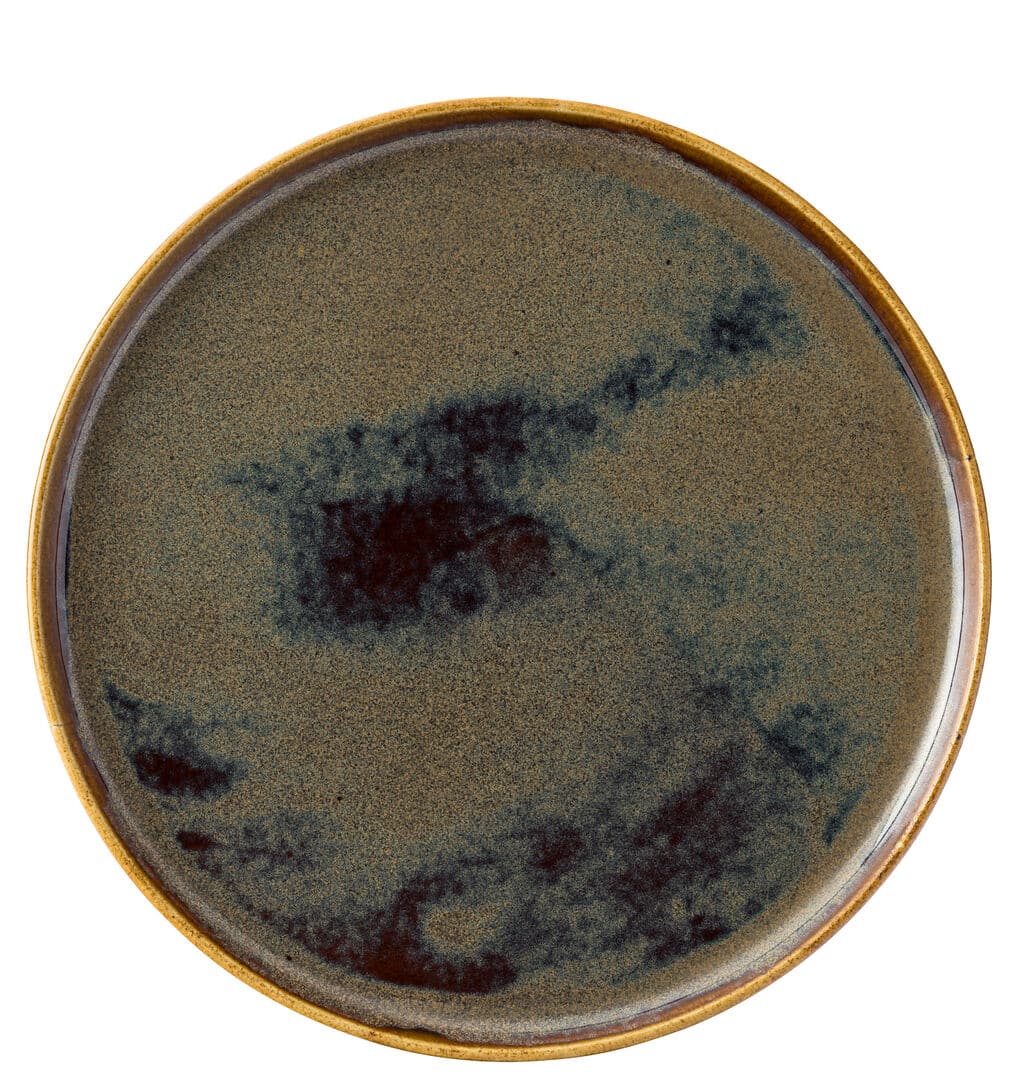 Murra Toffee Walled Plate 12" (30cm) - Box of 6