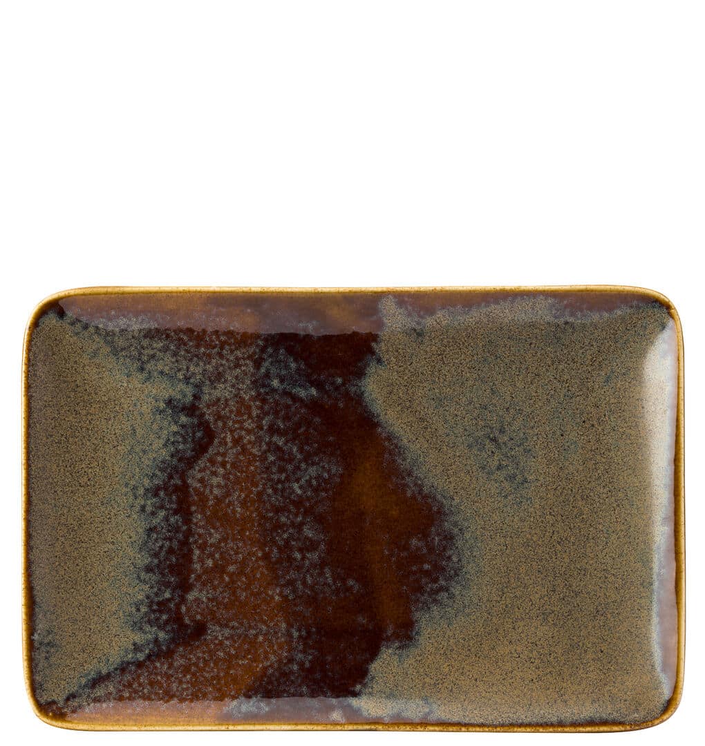 Murra Toffee Rectangular Platter 30 x 20cm - Box of 6