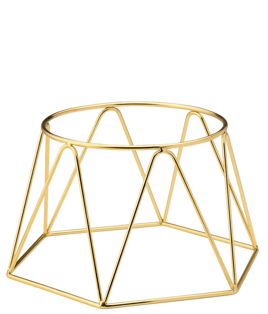 Gold Plate Riser - 19cm x 15.5cm - Box of 6