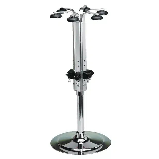 Rotary 6 Bottle Optics Stand