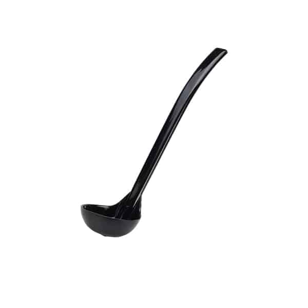 Ladle 9 1/2" 1oz Plain Black - Pack of 1