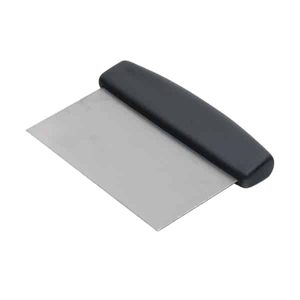 Dough Scraper Black Handle 150 x 75mm - Pack of 1