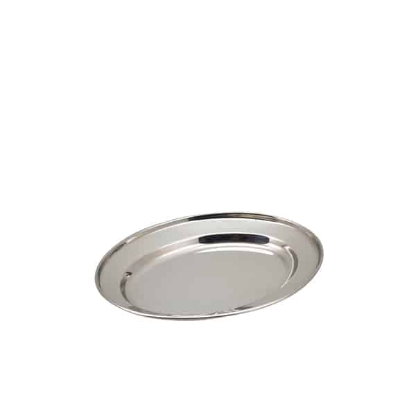 GenWare Stainless Steel Oval Flat - Pack of 1