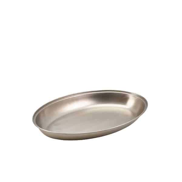 GenWare Stainless Steel Oval Vegetable Dish 25cm/ 10" - Pack of 1