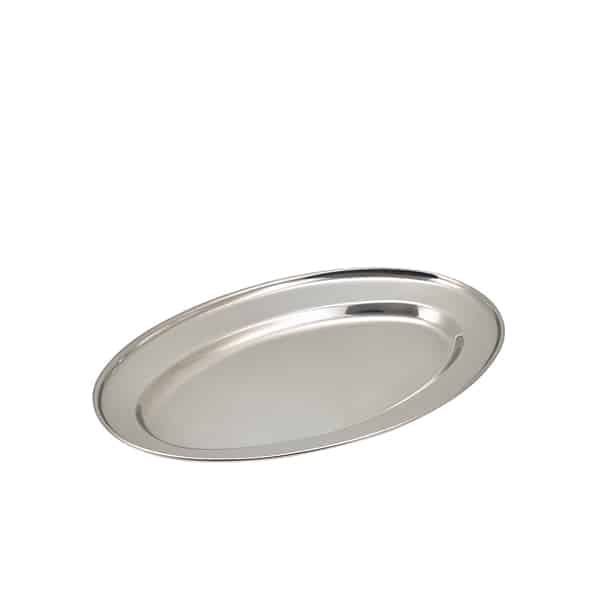 GenWare Stainless Steel Oval Flat 30cm/ 12" - Pack of 1