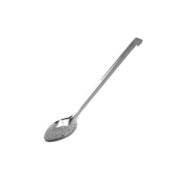 S/St.Perforated Spoon 350mm With Hook Handle - Pack of 1