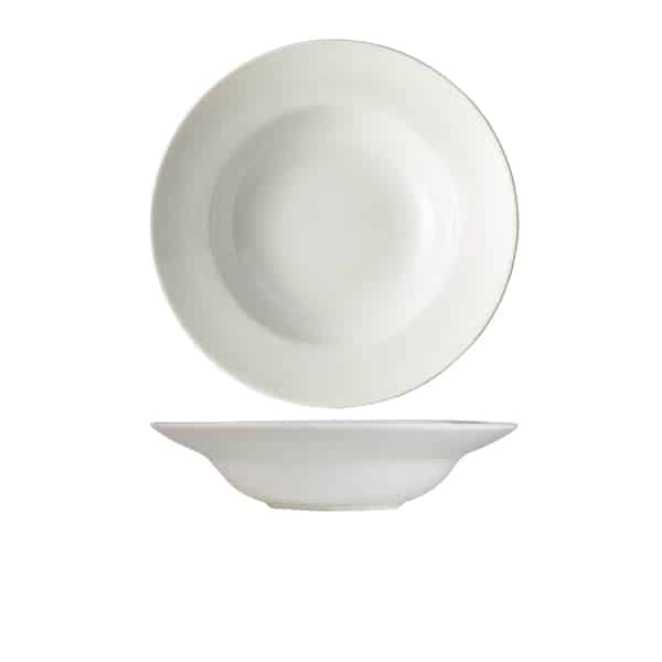 Genware Porcelain Pasta Dish 25cm/ 9.75" - Pack of 6