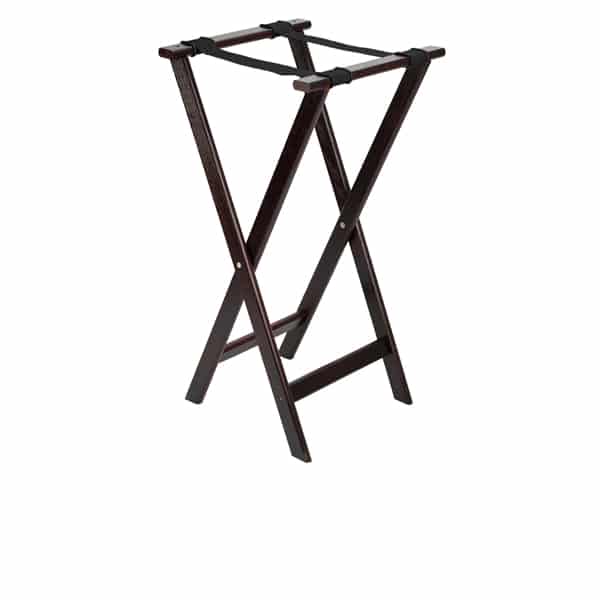 Mahogany Tray Stand 33"/ 840mm High 16.5"/ 420mm Wide - Pack of 1