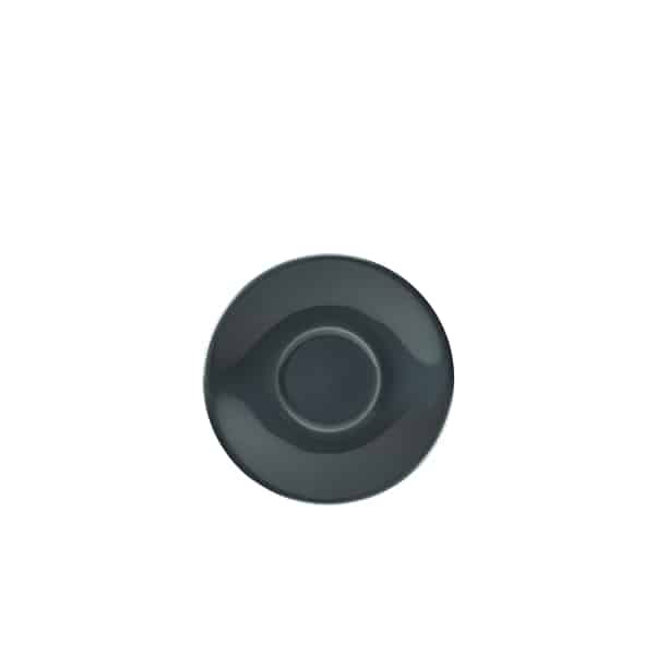 Genware Porcelain Grey Saucer 12cm/ 4.75" - Pack of 6