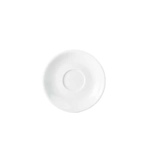 Genware Porcelain Saucer 16cm/ 6.25" - Pack of 6