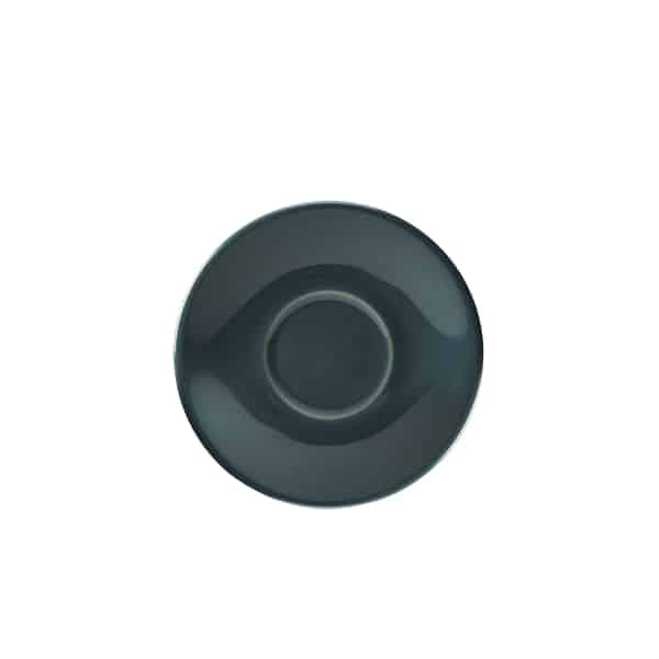 Genware Porcelain Grey Saucer 16cm/ 6.25" - Pack of 6