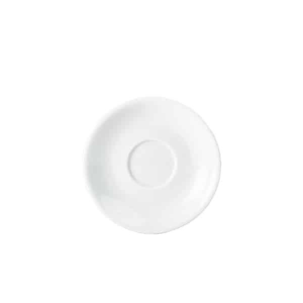 Genware Porcelain Saucer 17cm/ 6.75" - Pack of 6