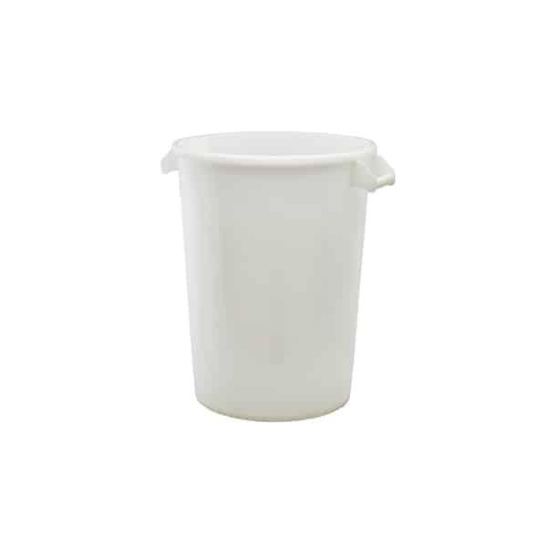 White Polyethylene Bin 100L - Pack of 1