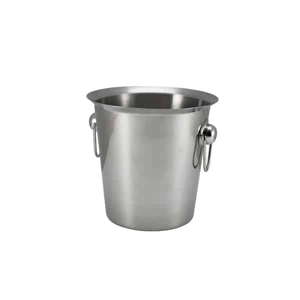 GenWare Stainless Steel Wine Bucket With Ring Handles - Pack of 1