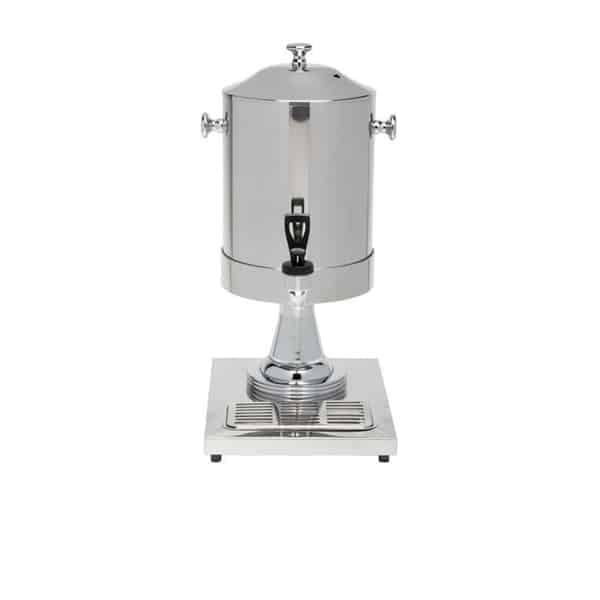 Genware Milk Dispenser With Ice Chamber - Pack of 1
