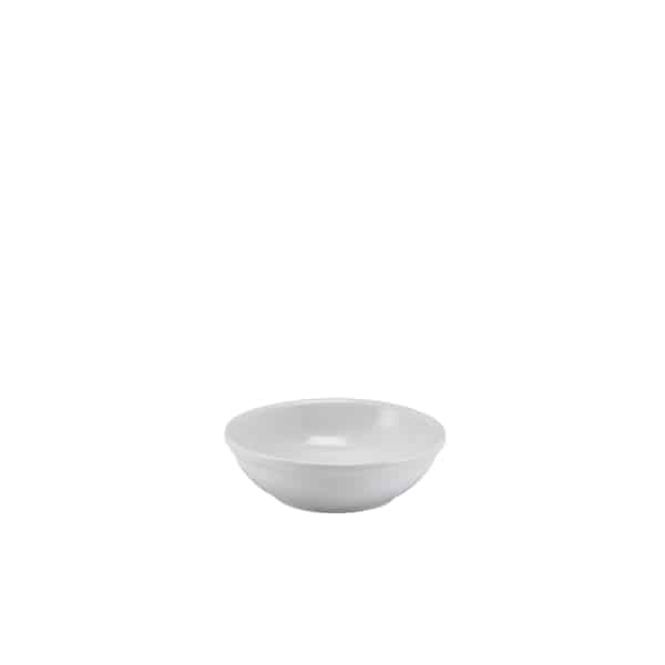 GenWare Porcelain Butter/ Dip Dish 7.8cm/ 3" - Pack of 12