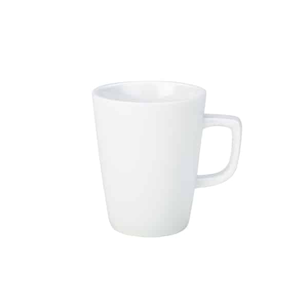 Genware Porcelain Latte Mug 40cl/ 14oz - Pack of 6