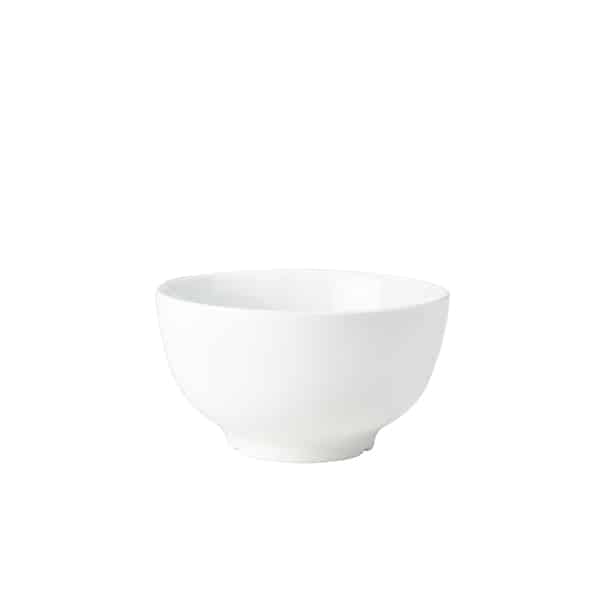 Genware Porcelain Chip/ Salad/ Soup Bowl 14cm/ 5.5" - Pack of 6