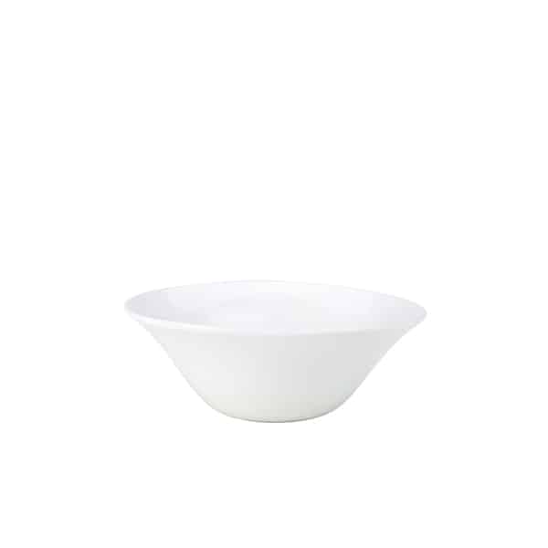 Genware Porcelain Salad Bowl 17cm/ 6.5" - Pack of 6