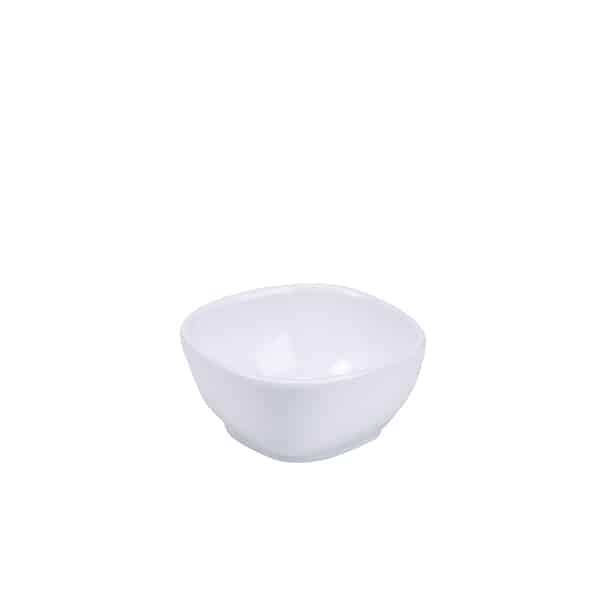 Genware Porcelain Ellipse Bowl 8.9cm/ 3.5" - Pack of 24