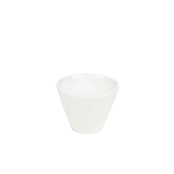 Genware Porcelain Conical Bowl 10.5cm/ 4" - Pack of 6
