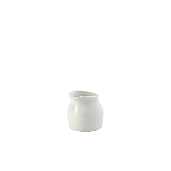 Genware Porcelain Cream Tot 3cl/ 1oz - Pack of 6