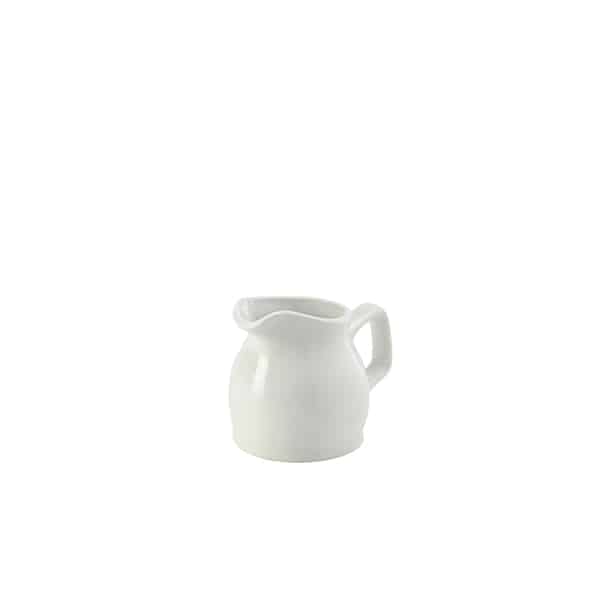 Genware Porcelain Jug 14cl/ 5oz - Pack of 6
