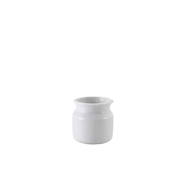 GenWare Porcelain Mini Milk Churn 7.5cl/ 2.6oz - Pack of 12