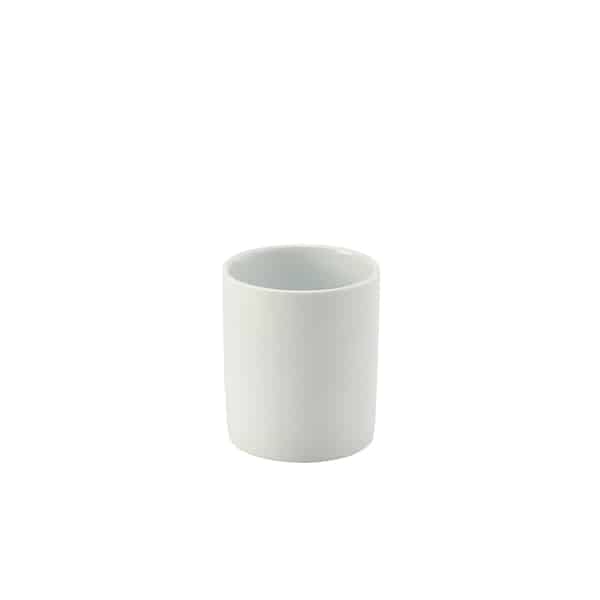 Genware Porcelain Traditional Sugar Stick Holder 6.5cm/ 2.5" - Pack of 6