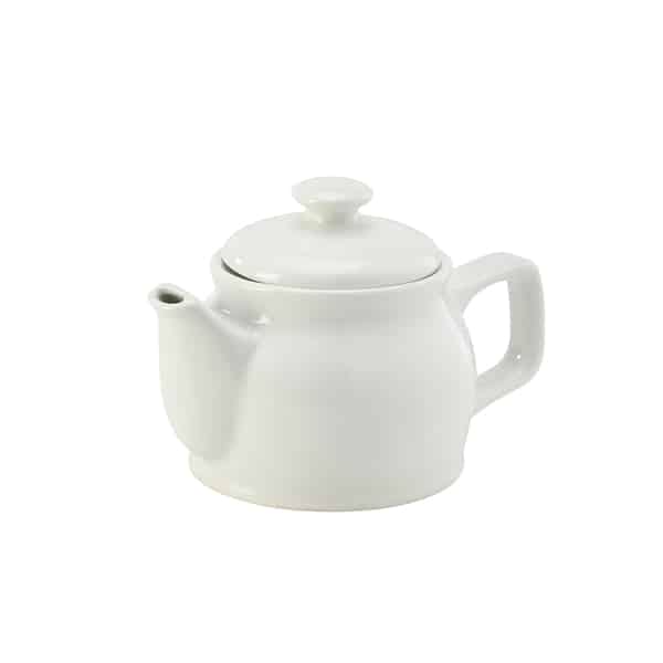 Genware Porcelain Teapot 31cl/ 11oz - Pack of 6
