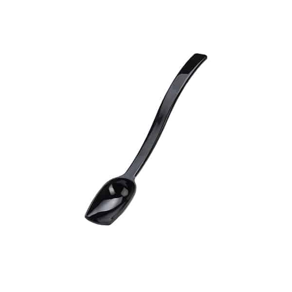 Salad Spoon Solid 1/2oz Black 8" Long - Pack of 1