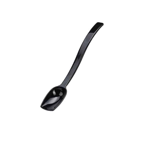 Salad Spoon Solid 3/4oz Black  10" Long - Pack of 1