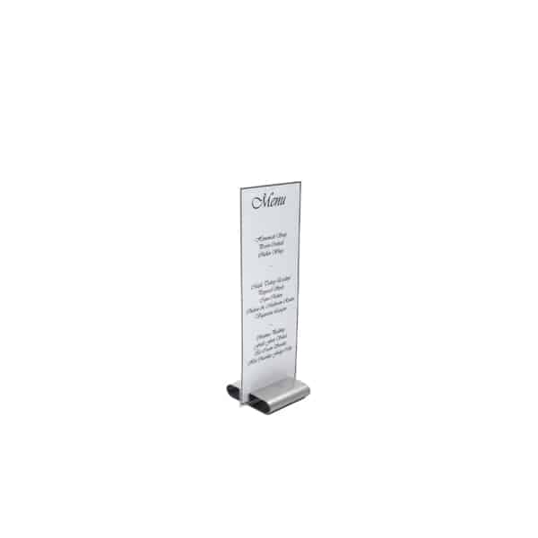 GenWare Stainless Steel Menu Stand - Pack of 1