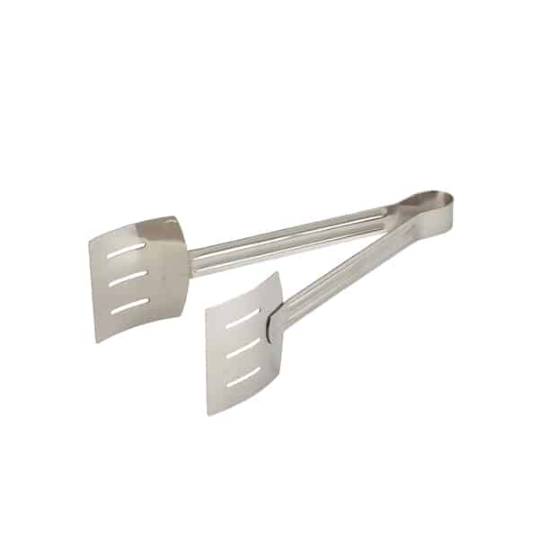 S/St. Wide Blade Serving Tongs 9.5"/ 240mm - Pack of 1
