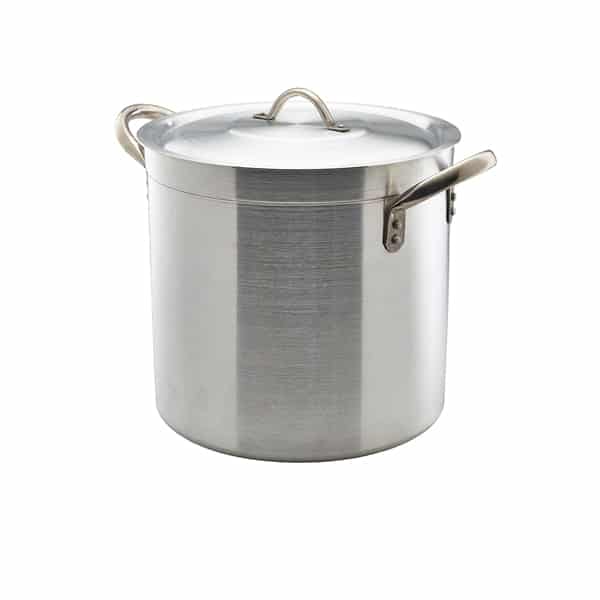 Aluminium Deep Stockpot With Lid 17Litre - Pack of 1
