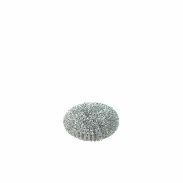 Galvanised Steel Sponge Scourers 10 Pcs - Pack of 1