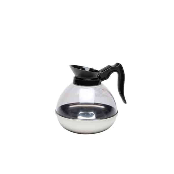 Coffee Decanter Clear Top/ S/ St. Base 1.9L/ 64oz - Pack of 1