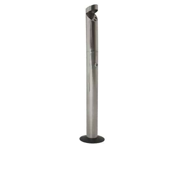 Genware Floor-Mounted St/St Smokers Pole 92cm - Pack of 1