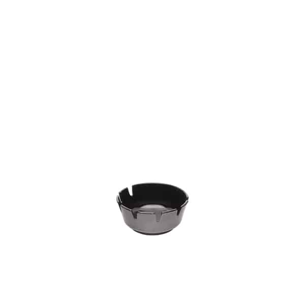Melamine Deep Ashtray Black 100mm Dia - Pack of 1